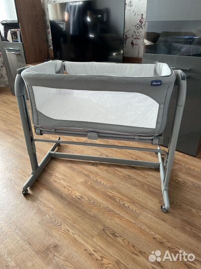 Детская кроватка приставная chicco next2me magic