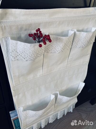 Органайзер подвесной кармашки с шитьём