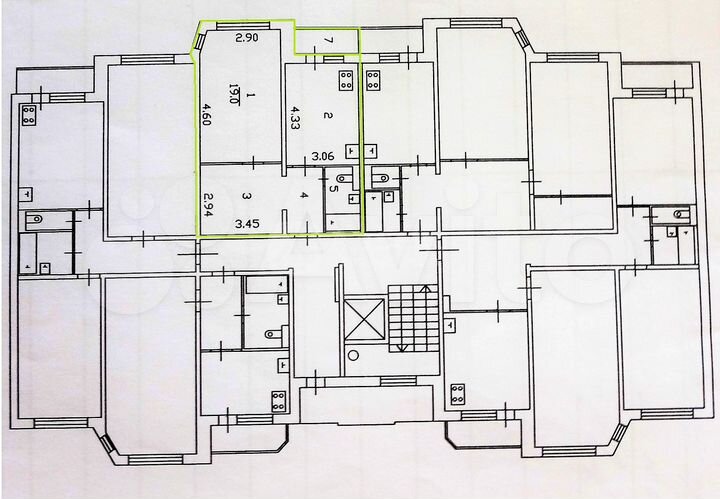 1-к. квартира, 49,8 м², 2/9 эт.