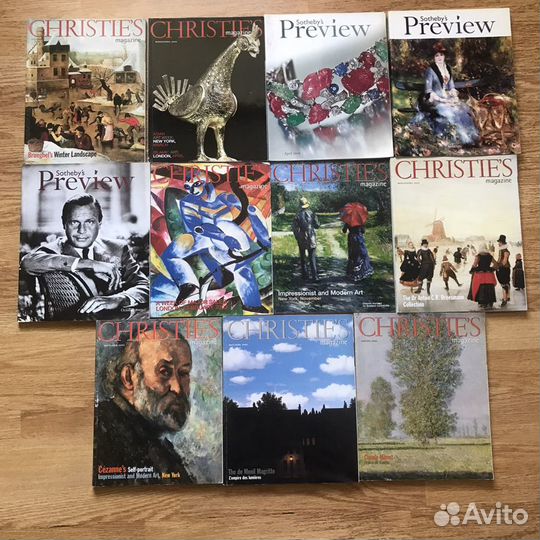 Каталог аукциона Sotheby’s christie’s и др