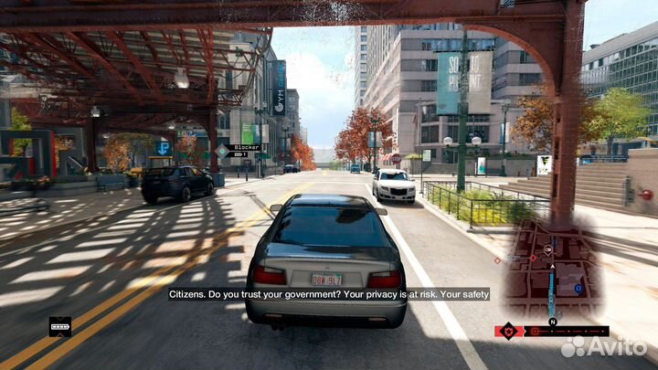 Watch Dogs Xbox 360 рус. б\у
