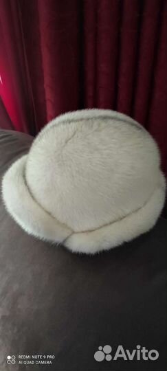 Шапка норковая женская