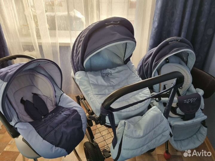 Коляска Zippy Tutis 3 в 1