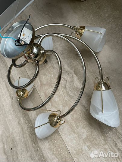 Люстра потолочная подвесная бу