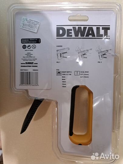Степлер для скоб и гвоздей dewalt dwhttr350-0