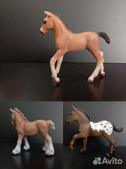 Жеребята schleich и копии