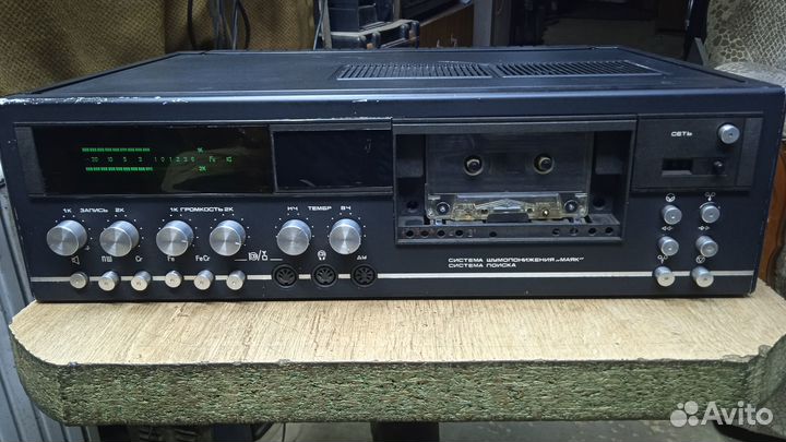 Касетный магнитофон маяк-233 стерео