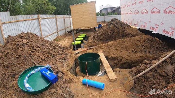 Септик под ключ. Рассрочка 12 мес