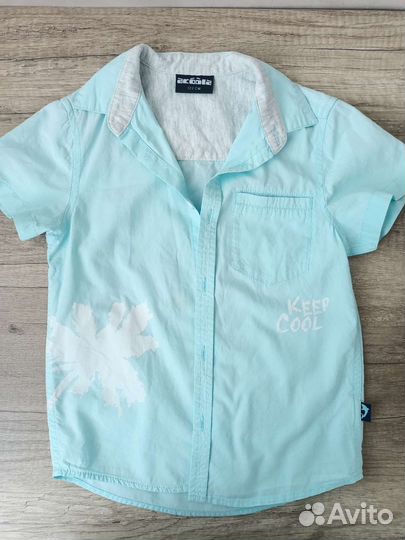 Летняя рубашка на мальчика