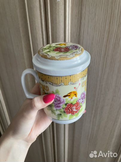 Кружка заварочная керамическая