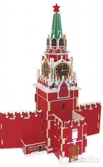Пазлы 3D Спасская башня