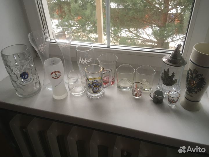 Пивные бокалы/стаканы