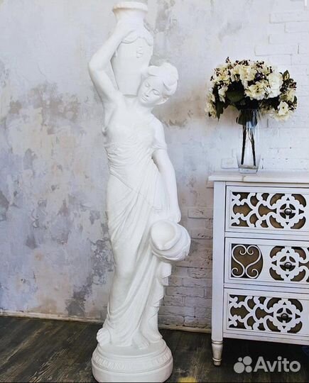 Статуя 140 см девушка с кувшинами