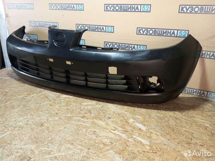 Бампер передний Nissan Tiida (04-07г) до рест