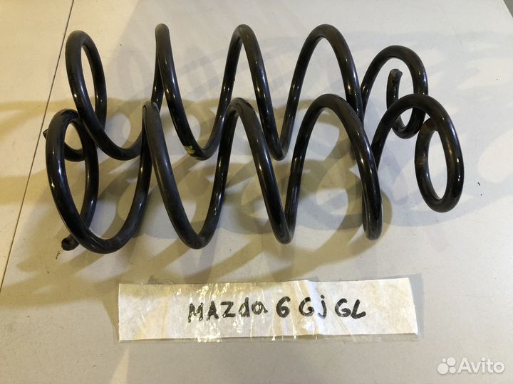 Пружины задние Mazda 6 GJ c 2012 года