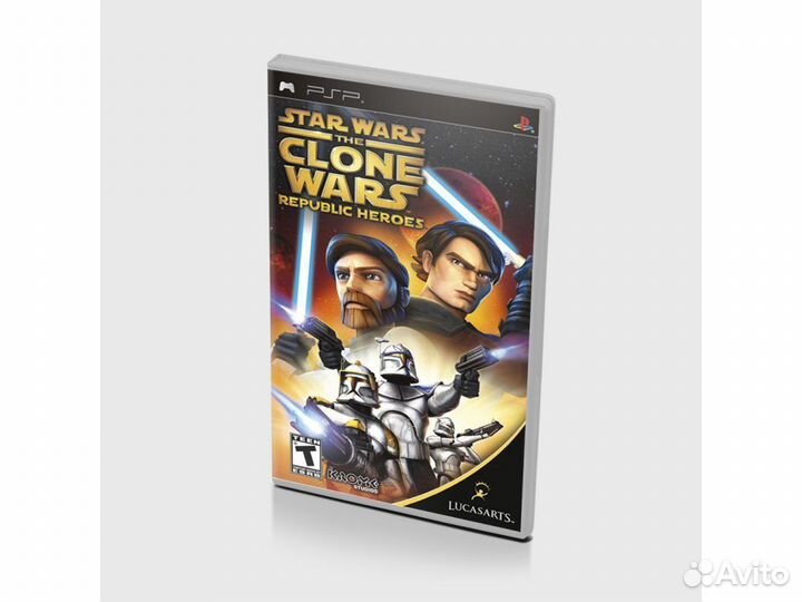 Star Wars The Clone Wars Republic Heroes, б/у, анг