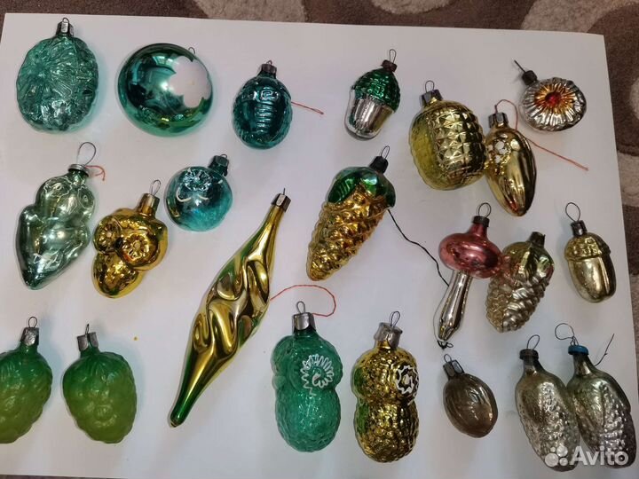 Елочные игрушки СССР