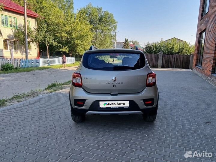 Renault Sandero Stepway 1.6 МТ, 2018, 99 000 км