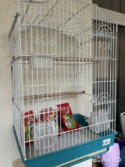 Клетка для средних попугаев