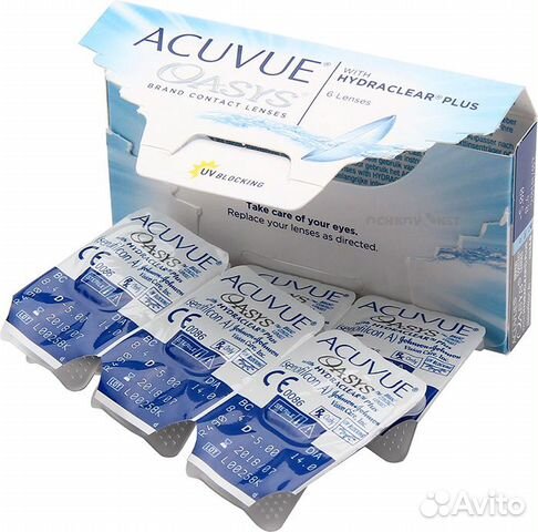 Контактные линзы Acuvue Oasys