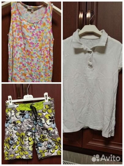 19 вещей на девочку (пакетом) 6лет