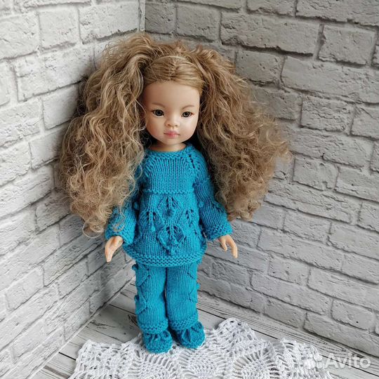 Одежда вязаная для кукол Паола Рейна