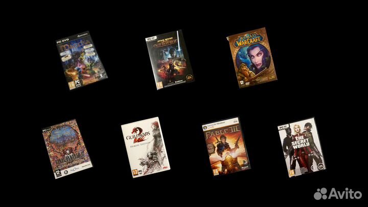 Набор T08 RPG mmorpg 7 шт. Лицензия в DVD-box