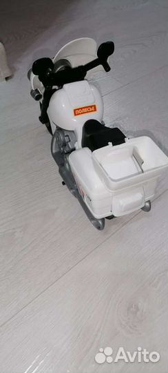 Мотоцикл игрушка 32см