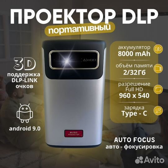 Проектор dlp qHD