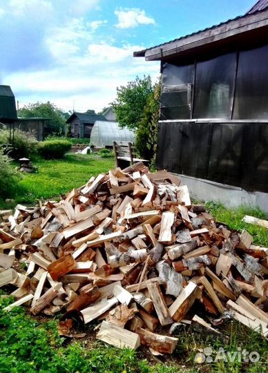 Дрова качественные от 1 куба любых пород древесины