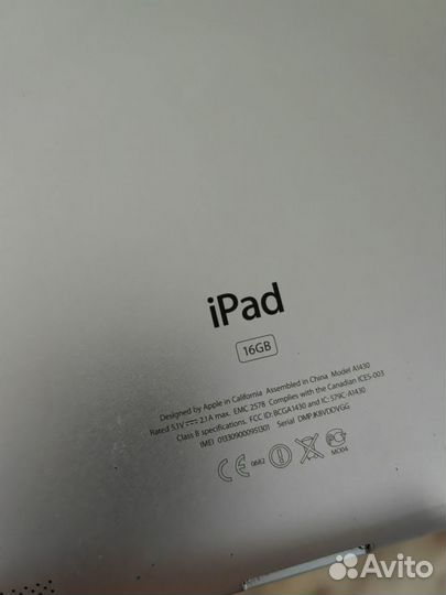 Планшет apple iPad