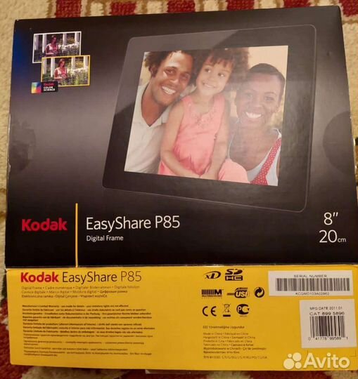 Цифровая фото рамка Easy Share P85