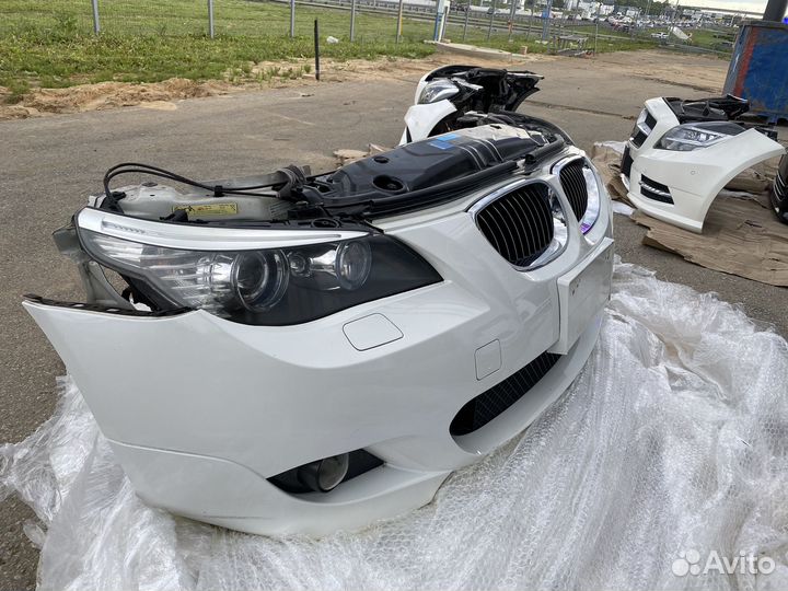 Ноускат пердняя часть BMW 5 E60 белый