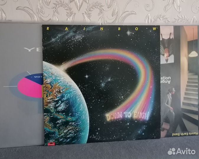 Lp Rainbow Down To Earth 1979 Polydor Japan Mint