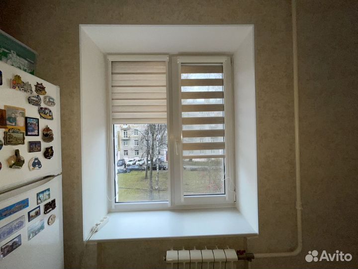 Рулонные шторы зебра