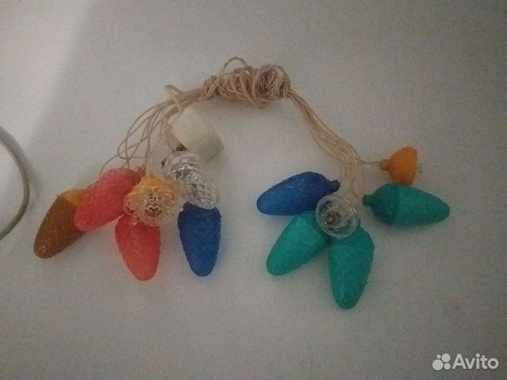 Елочная гирлянда СССР