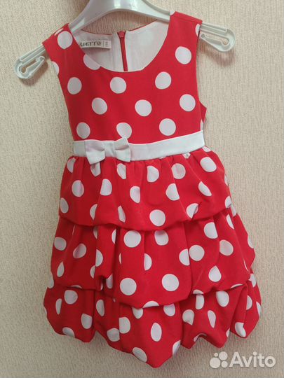 Платье для девочки 104- 110