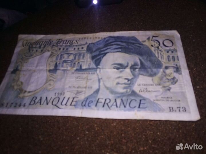 Банкнота Франции