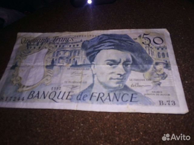 Банкнота Франции