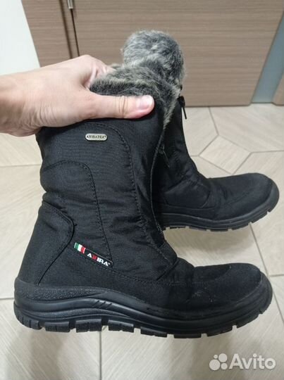 Мембранные сапожки с мехом 36