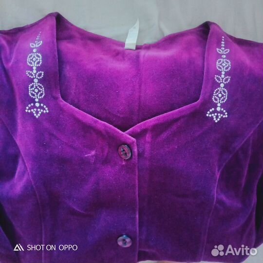 Халат велюровый женский