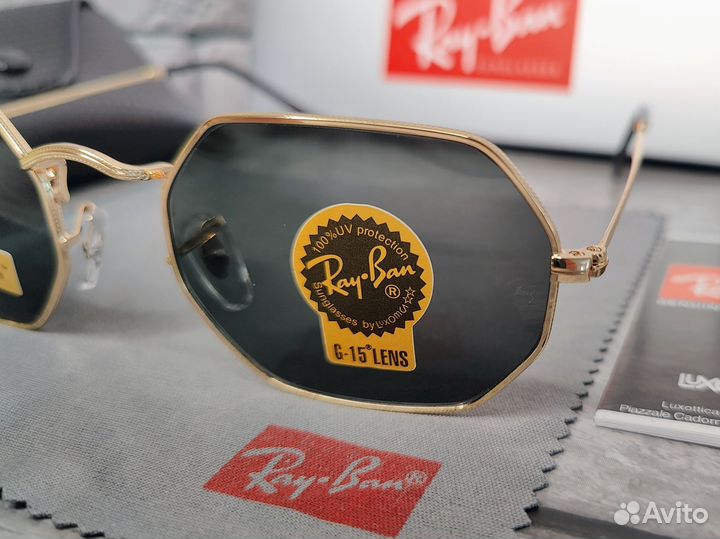 Солнцезащитные очки Ray-Ban Octagonal Стекло