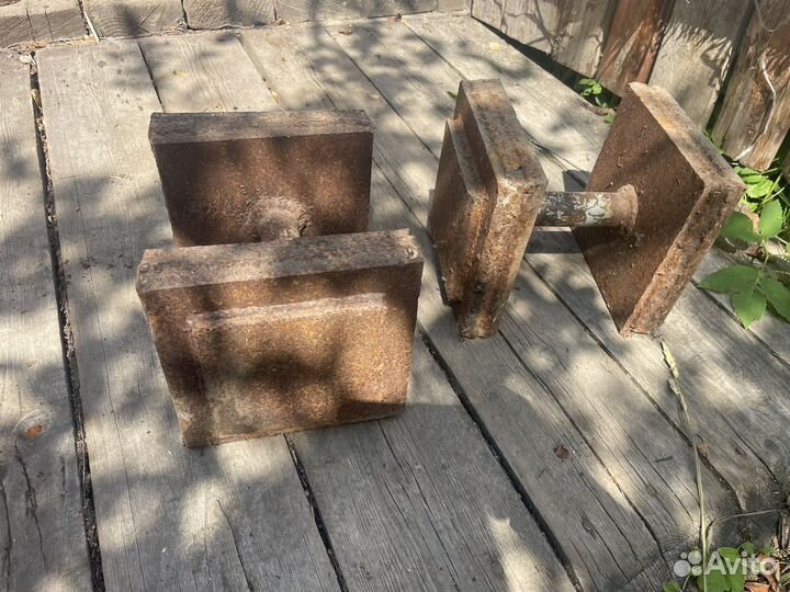 Гантели самодельные 2х25 кг