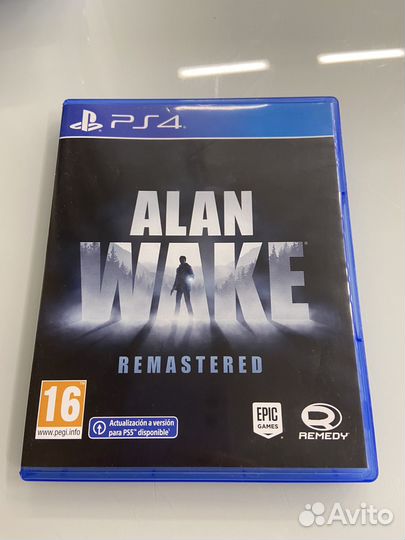 Alan wake remastered ps4