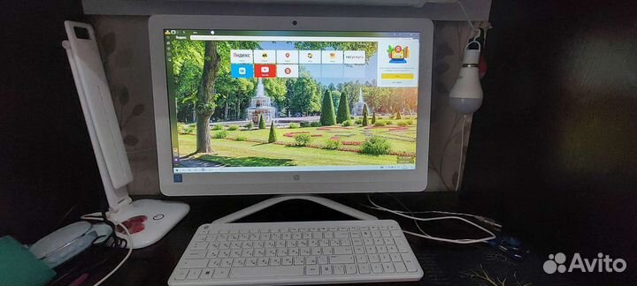 Моноблок hp 24.для учебы работы