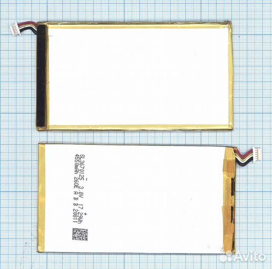 Акб P708 для Dell Venue 7 3.8V 17.29Wh (4550mAh)