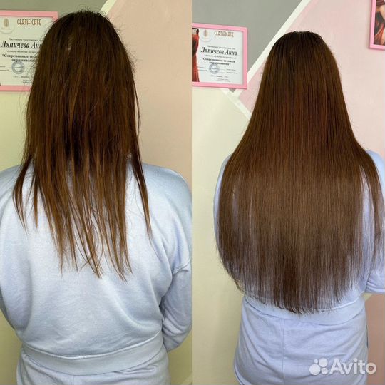 Наращивание волос