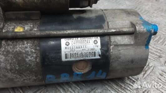 Стартер дизельный chrysler voyager 4 (BBR14BR01)