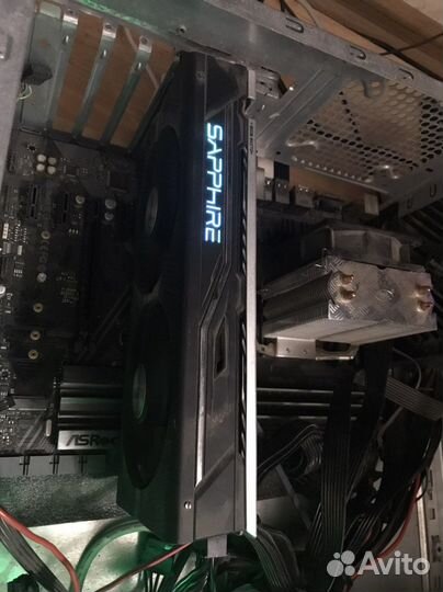 Видеокарта rx480 sapphire nitro+