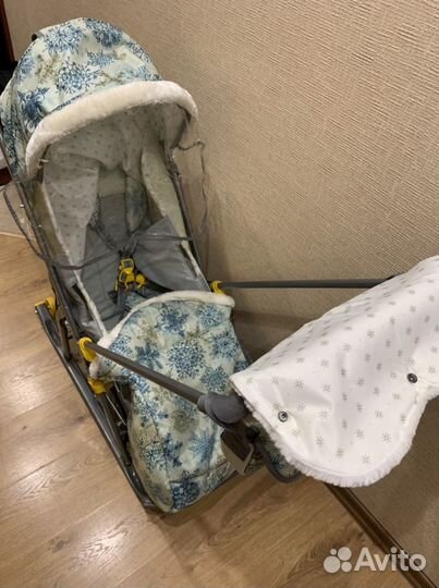 Коляска санки